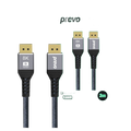DisplayPort Cable 2m Black & Grey Supports Displays up