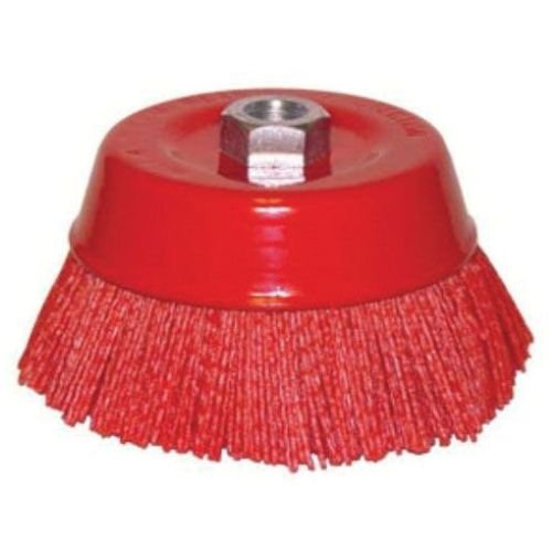 DOMINION 208 Bedliner Cup Brush | 5/8" Thread - 208 - Eagle National Supply