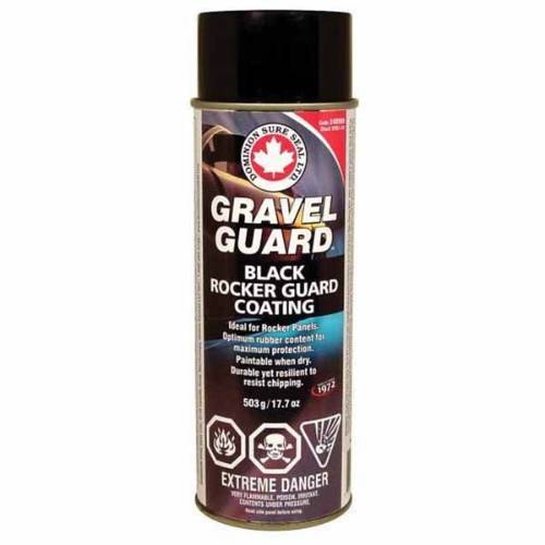 DOMINION SVG124US Black Gravel Guard Coating, 17.7 oz Aerosol -SVG124US---Eagle National Supply