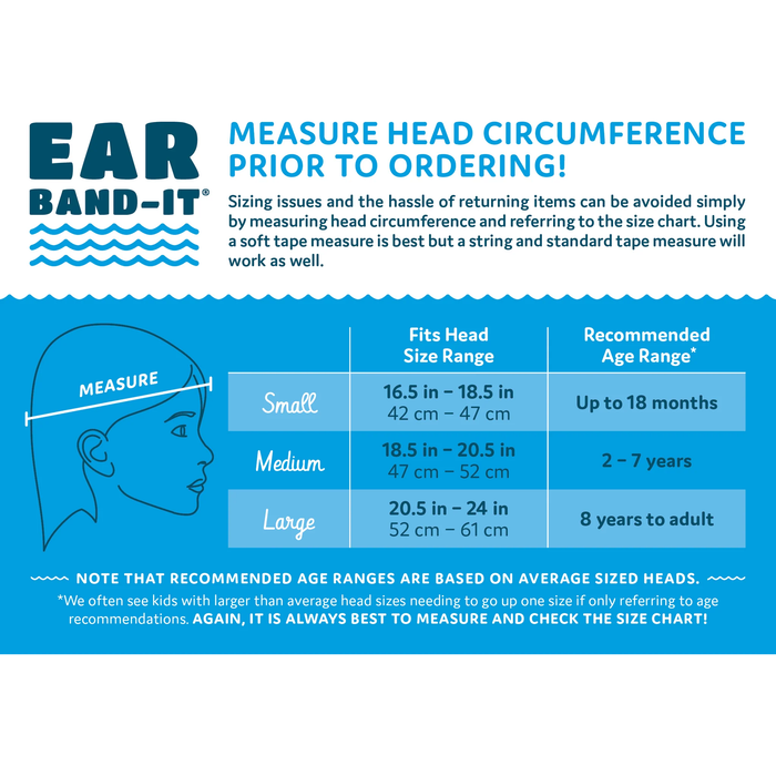 Ear Band-It® Swimmers Headband