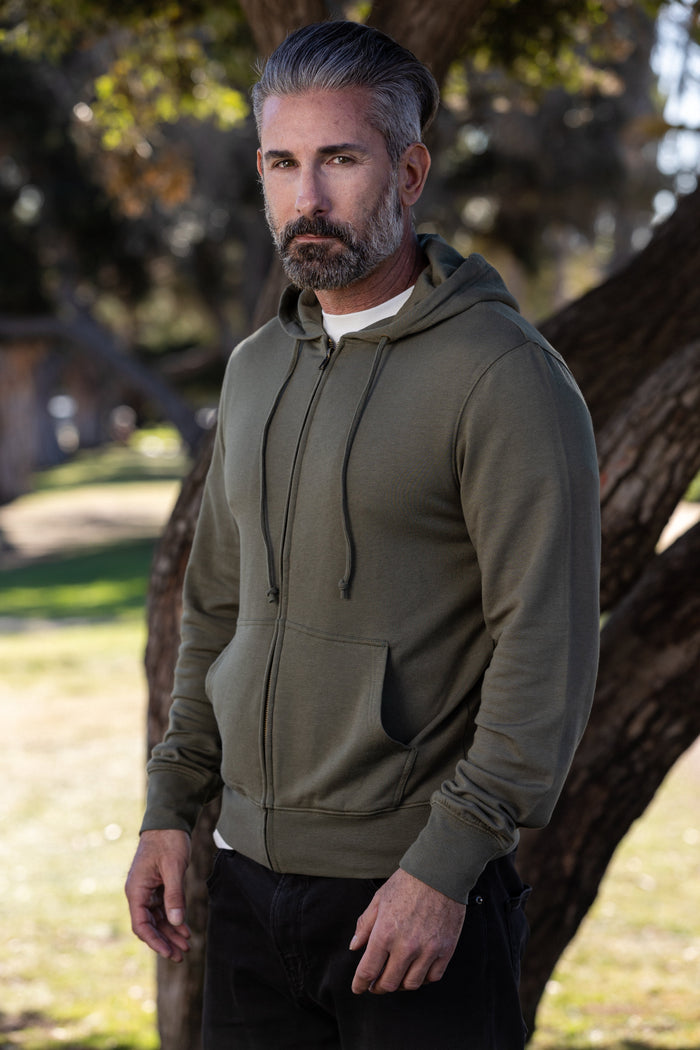Eco-Smart Full-Zip Bamboo Hoodie
