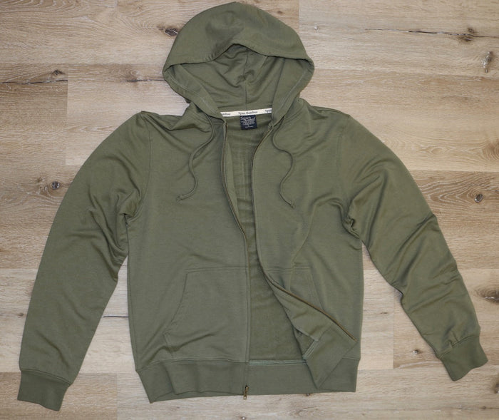 Eco-Smart Full-Zip Bamboo Hoodie