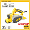 Electric Planer 500W / 82x1mm "PICK UP FROM LOTOPA TOOLS SAVALALO"