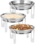 Elevated Stainless Steel Bowls