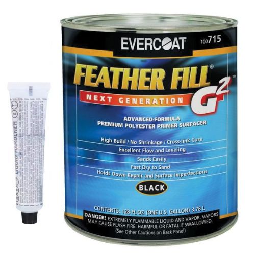 EVERCOAT 100715 FEATHER FILL Black Polyester Primer Surfacer | 1 gal - 100715 - Eagle National Supply