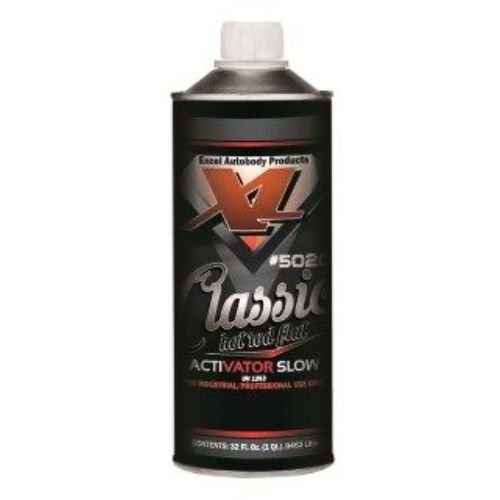 Excel 50204 Hot Rod Flat Black Slow Activator, Quart -50204---Eagle National Supply
