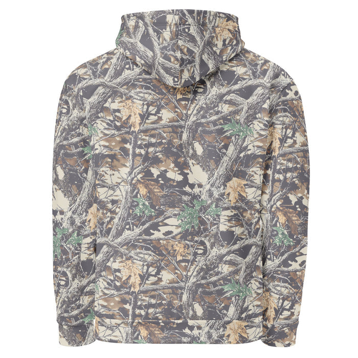 Faded Camo Wide String Hoodie