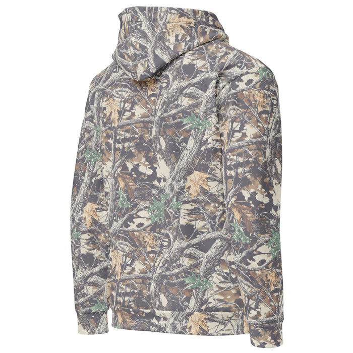 Faded Camo Wide String Hoodie
