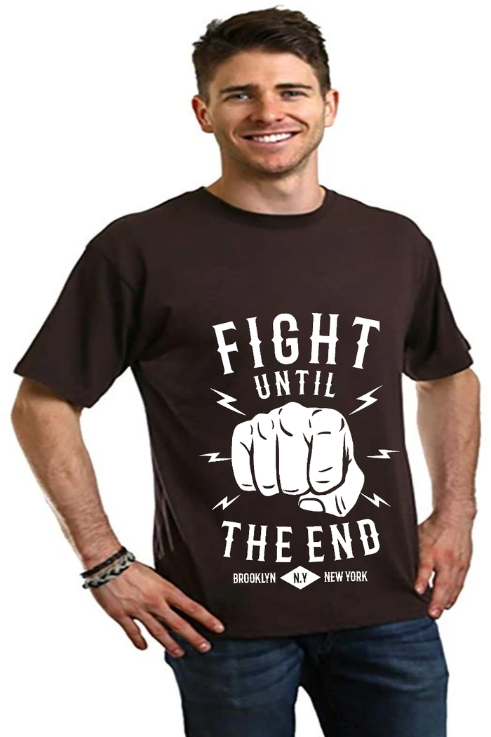 Fight Until Bamboo Short Sleeve T-Shirt