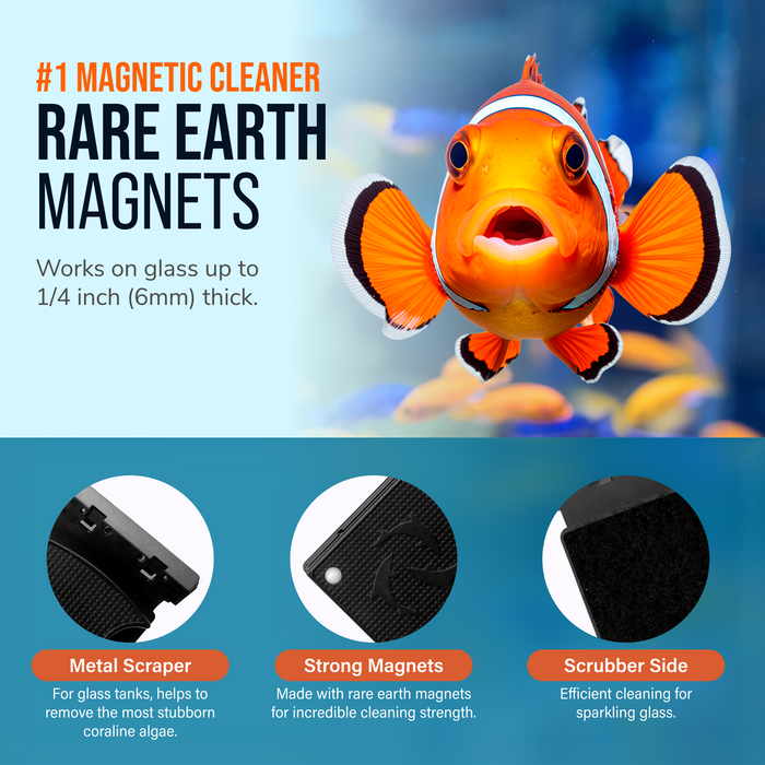 Flipper Nano Float 2-in-1 Magnetic Aquarium Algae Cleaner