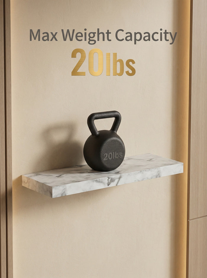 Floating Wall Shelves - Set of 4