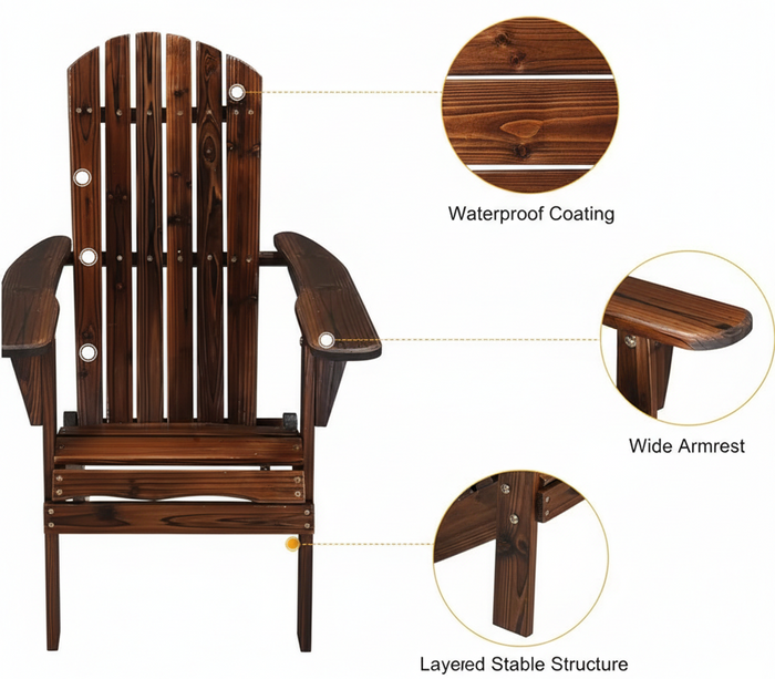 Folding Adirondack Chair