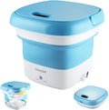 Folding Mini Washing Machine – Portable 2kg Compact Washer