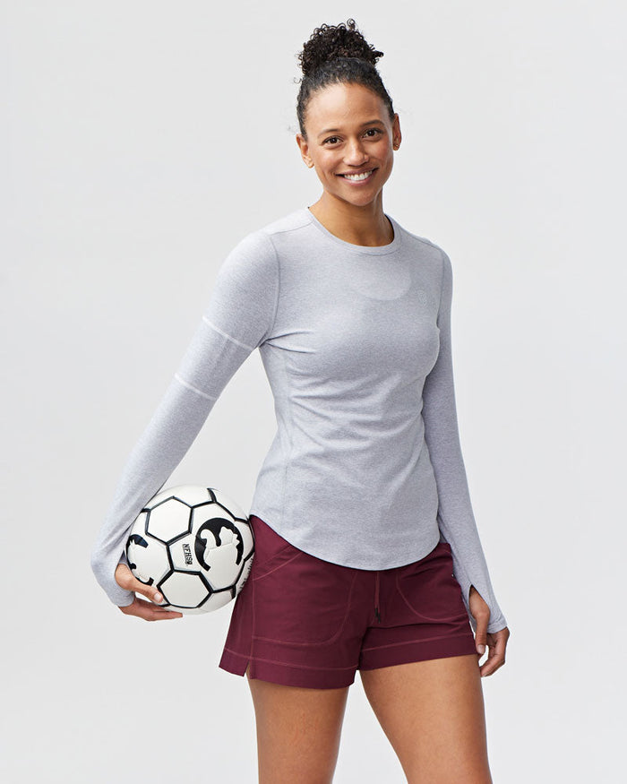 Foudy Women's Long Sleeve Workout Top