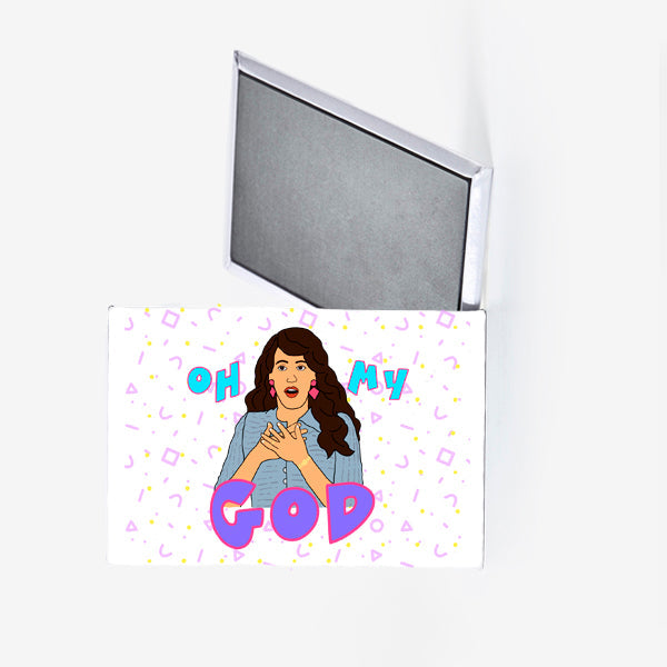 Friends Janice Oh My God Fridge Magnet