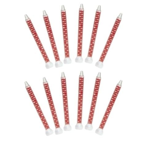 Fusor® 410T Red Mixing Tip with Integral Thread for All 210 mL cartridges, 12 pk -90990---Eagle National Supply