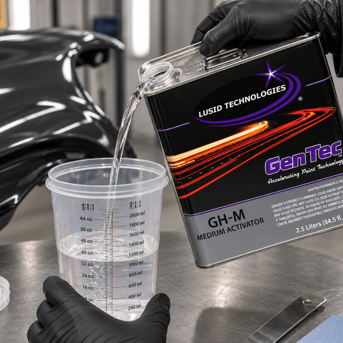 GenTec GHM25L Medium Activator for GTC450 Clearcoat, 2.5 L -GHM25L - Eagle National Supply