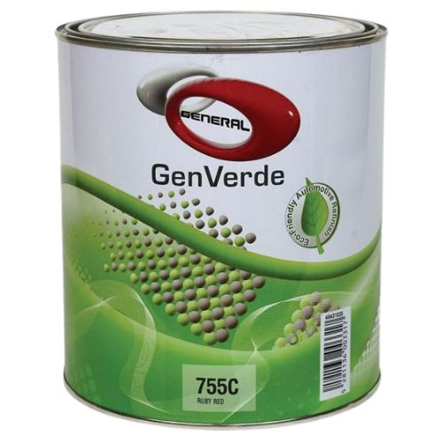 GenVerde 755C Ruby Red Basecoat Toner, 1 Liter -755CL - Eagle National Supply