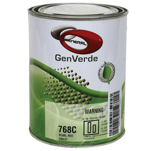 GenVerde 768C Pearl Red Violet Basecoat Toner, 1 Liter - 768CL - Eagle National Supply