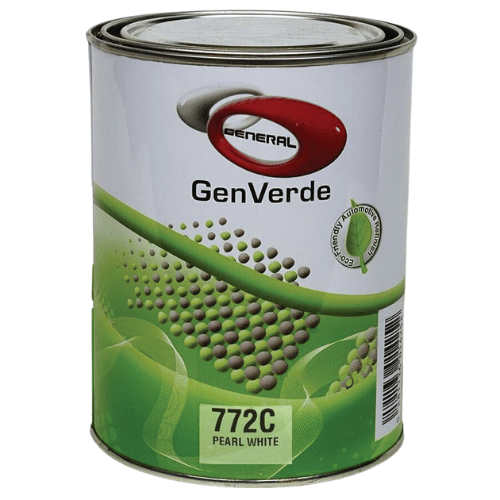 GenVerde 772C Low VOC Pearl White Basecoat Toner, 1 Liter - 772CL - Eagle National Supply
