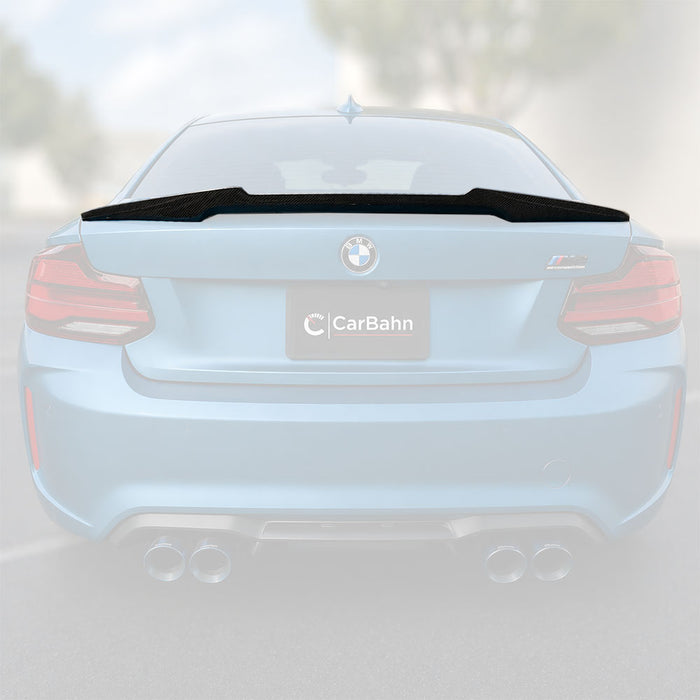 Gloss Carbon Fiber Rear Spoiler | BMW F87 M2