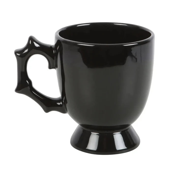 Gothic Black Spider Teacup
