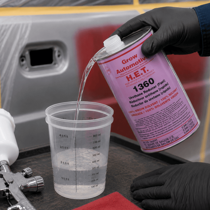 Grow Automotive 1360 Fast Urethane Reducer, Quart -1360-4 - Eagle National Supply