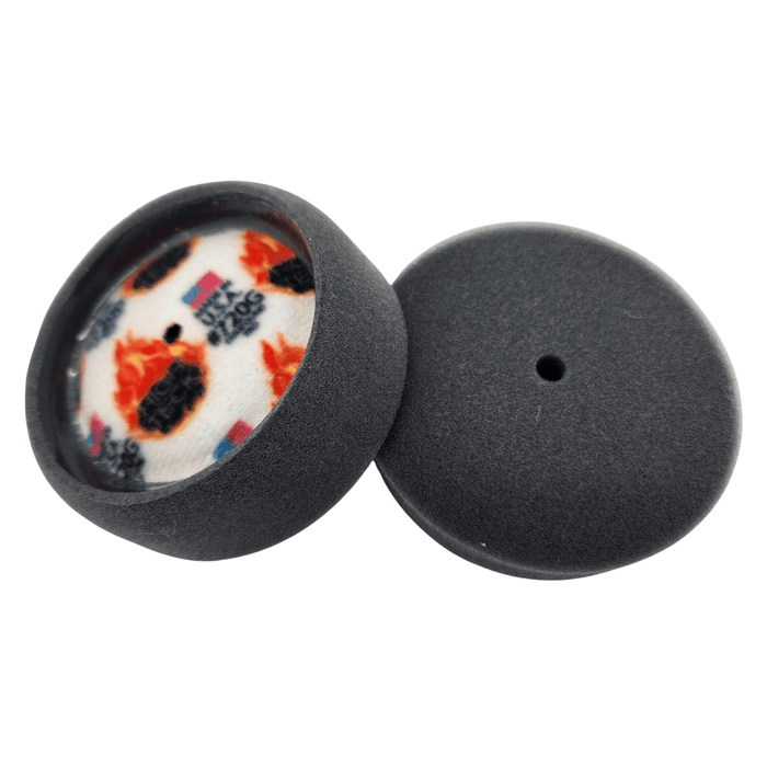High Teck 3 Inch Dia Black Foam Finishing Buffing Pads, 2 pk - 720G - Eagle National Supply