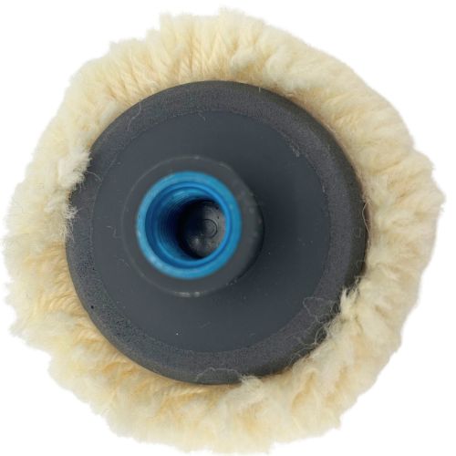 High Teck 3 Inch Dia Wool and Foam Buffing Pad Kit, 6 pc - 733K - Eagle National Supply