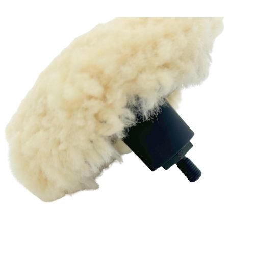 High Teck 3 Inch Dia Wool and Foam Buffing Pad Kit, 6 pc - 733K - Eagle National Supply