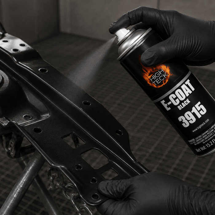 High Teck 3915 Black E-COAT DTM Primer, 15 oz Aerosol -3915 - Eagle National Supply