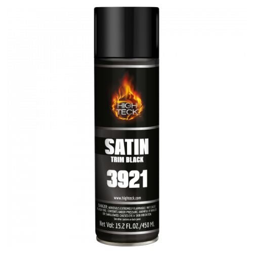High Teck 3921 Trim Satin Black, 15 oz Aerosol - 3921 - Eagle National Supply