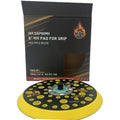 High Teck 6" Dia Multi - Hole Velcro Backup Pad for Palm Sander - DAP6GMH - Eagle National Supply