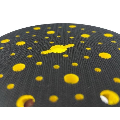 High Teck 6" Dia Multi - Hole Velcro Backup Pad for Palm Sander - DAP6GMH - Eagle National Supply