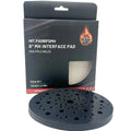 High Teck 6" Dia Multi - Hole Velcro Interface Pad for Palm Sander - PAD6IFGMH - Eagle National Supply