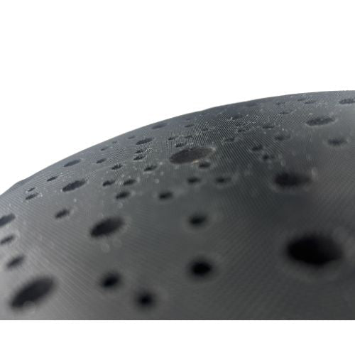 High Teck 6" Dia Multi - Hole Velcro Interface Pad for Palm Sander - PAD6IFGMH - Eagle National Supply
