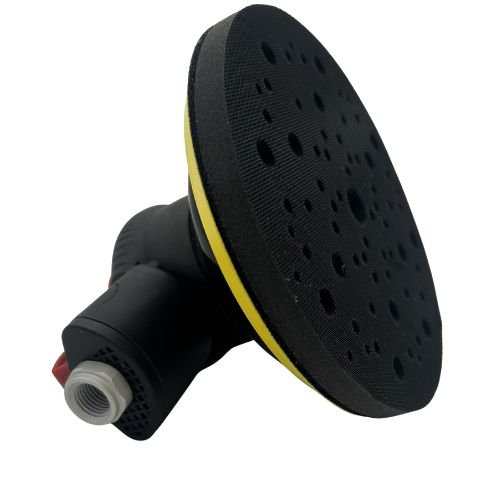 High Teck 6" Dia Multi - Hole Velcro Interface Pad for Palm Sander - PAD6IFGMH - Eagle National Supply