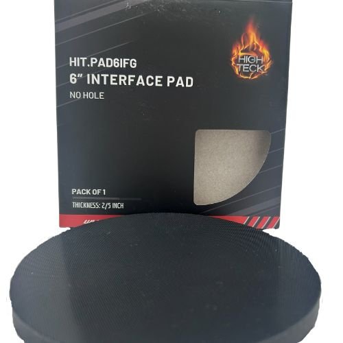 High Teck 6" Dia Velcro Interface Pad for Palm Sanders | 0.40" T - PAD6IFG - Eagle National Supply