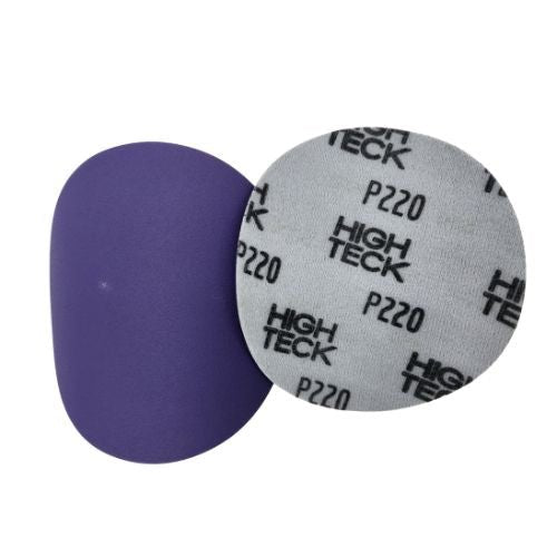 High Teck 6 Inch Purple Ceramic Velcro Back Sanding Disc | 50 pk - DAG6040P - 40 Grit - Eagle National Supply