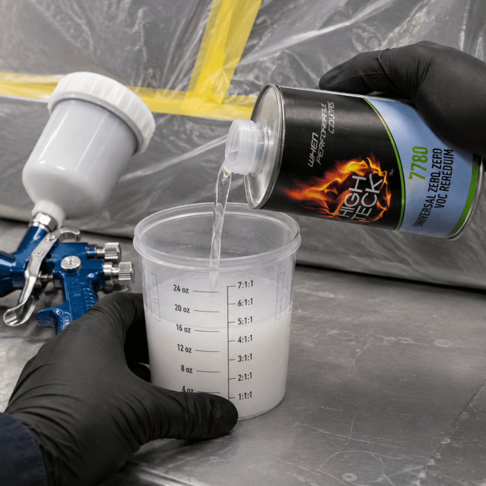High Teck 7780 Zero VOC Medium Speed/Temp Urethane Reducer, Quart -7780-4 - Eagle National Supply