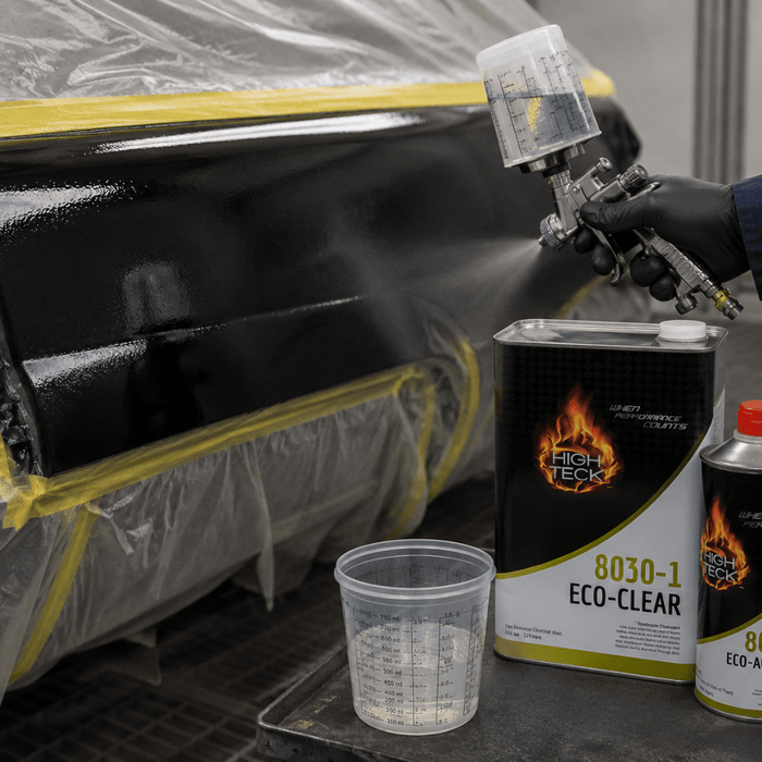 High Teck 8030 Gallon Eco-Clear + 8032 Medium Activator Kit -8030-1+8032-4 - Eagle National Supply