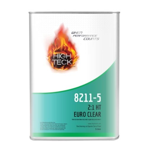 High Teck 8211 2:1 Euro Clear 5.0 VOC NR/SC | 5L -8211 - Eagle National Supply