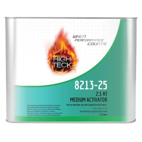 High Teck 8213 Medium Activator for 8211 Clearcoat | 2.5L -8213 - Eagle National Supply