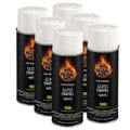 High Teck 9900 Gloss White Enamel, 12 oz Aerosol, Box of 6 - 9900 - CASE - Eagle National Supply