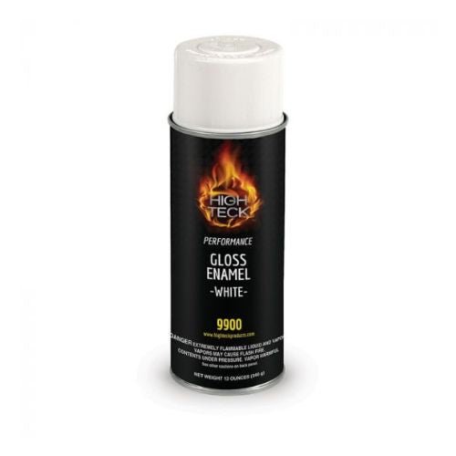 High Teck 9900 Gloss White Enamel, 12 oz Aerosol, Box of 6 - 9900 - CASE - Eagle National Supply