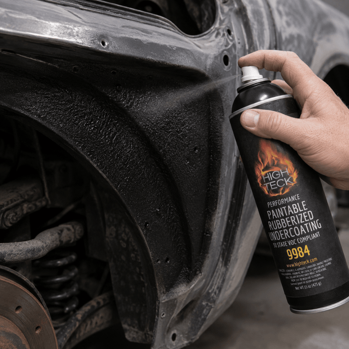 High Teck 9984 Paintable Rubberized Black Undercoat, 15 oz -9984 - Eagle National Supply