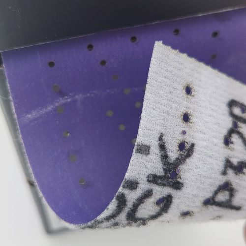 High Teck Grip Multi - Hole Purple Ceramic Sanding Roll | 2.75"x39' - AFR080PGMH - 80 Grit - Eagle National Supply