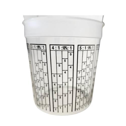 High Teck MC16 Pint Mixing Cups, Box of 100 - MC16 - Eagle National Supply