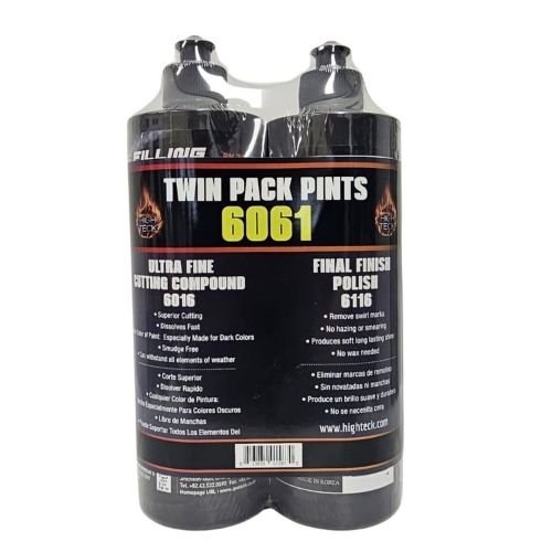 High Teck Polishing Compound Twin Pack, 2 Pints - 6061 - Eagle National Supply
