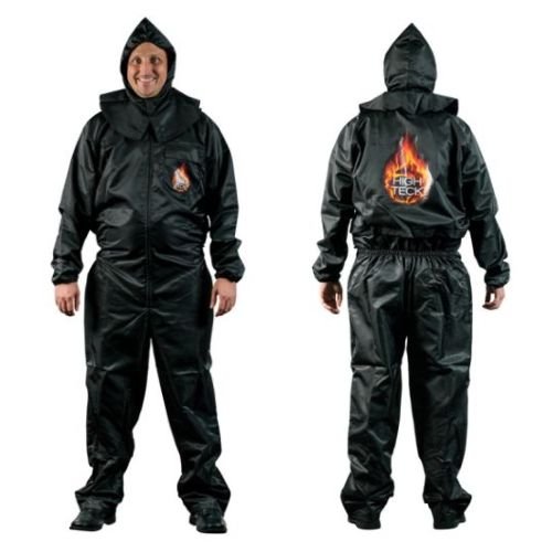 High Teck Premium Black Polyester Paint Suit -PS105B-Medium--Eagle National Supply